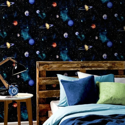 Self Adhesive Universe Galaxy Marble Sheet