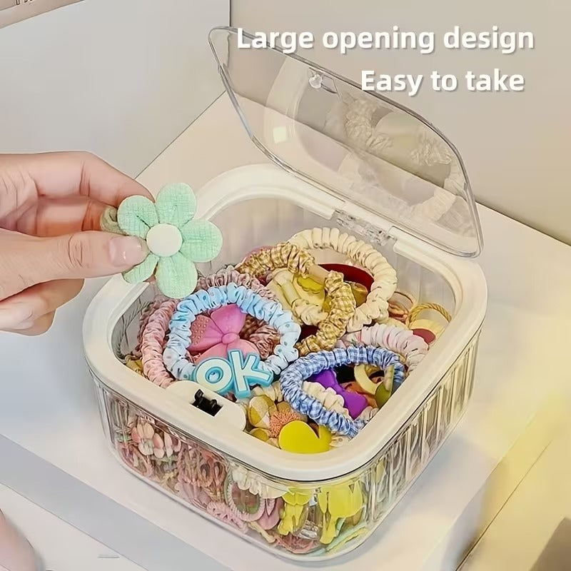 Transparent Mini Desktop Storage Box