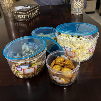 Pack of 4 Multi-Purpose Smart Food Box