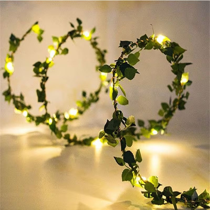 Green Artificial Hanging Strip Light (2 Meter)