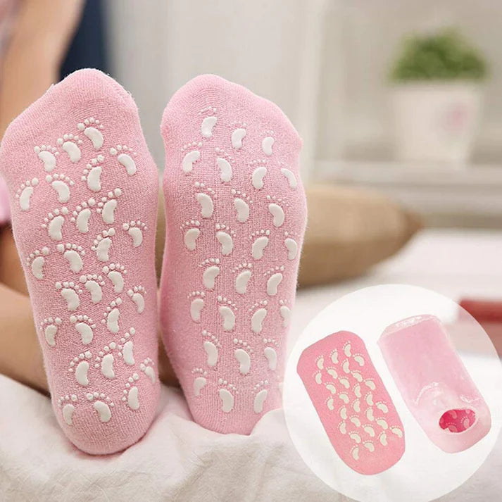 Foot Care Spa Moisturizing Gel Socks Pair