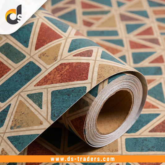 Self Adhesive Multi-Color Marble Sheet