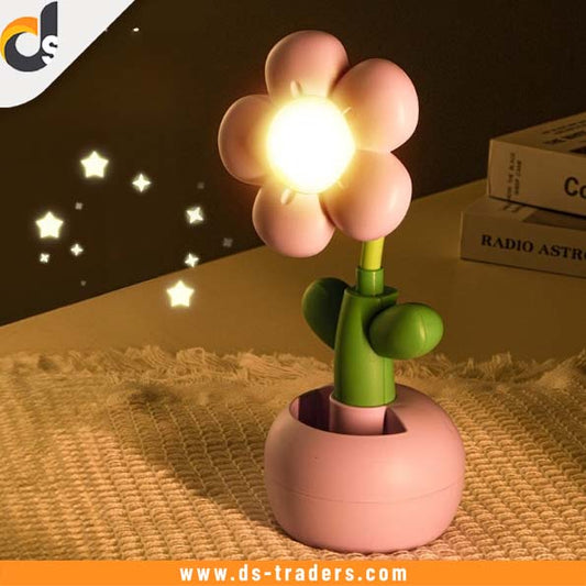 Creative Flower Rechargeable Table Lamp
