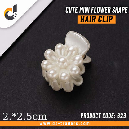 Cute Mini Flower Shape Hair Clip
