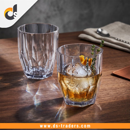 2PCs Diamond Rock Drinking Glass Set