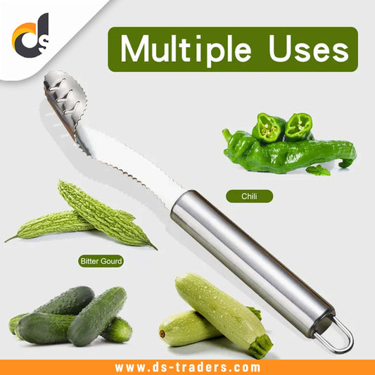 Vegetable Cutter and Seed Remover