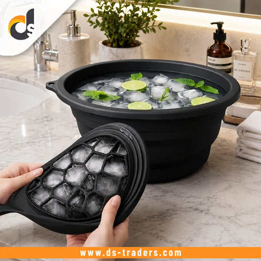 Portable Silicone Face Ice Beauty Bowl