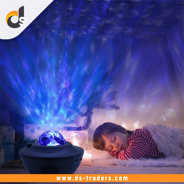 Galaxy Projector Lamp With Bluetooth Speaker