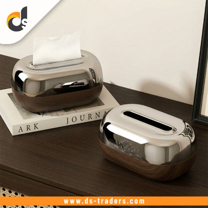 Luxury Steel Spring Tissue Box