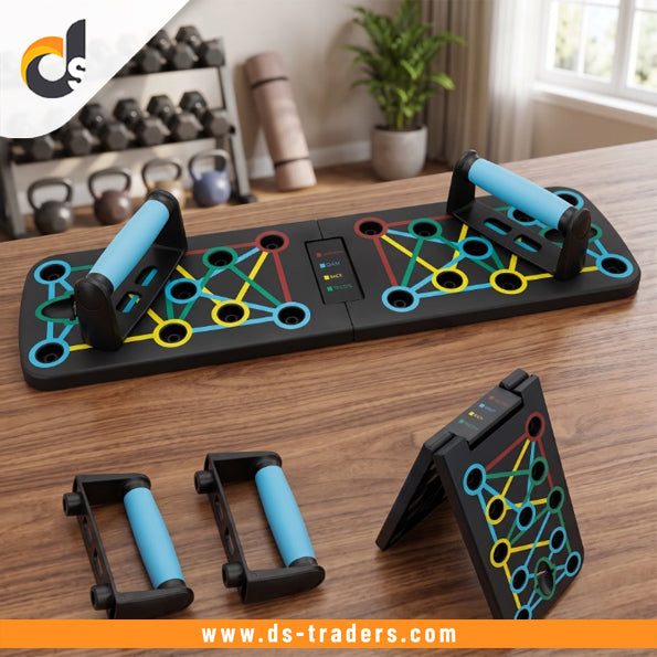 Multi-Grip Adjustable Push-Up Training Board