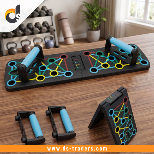 Multi-Grip Adjustable Push-Up Training Board