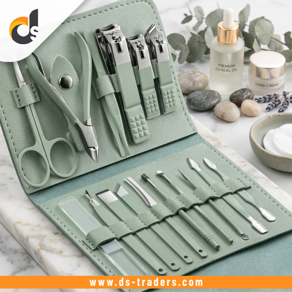 16PCs Stainless Steel Nail Cutter Set
