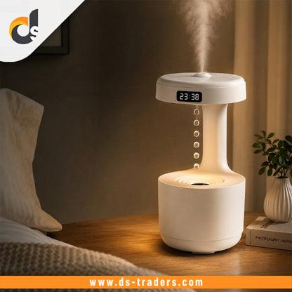 Anti Gravity Air Humidifier With LED Display