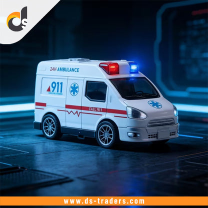 Ultimate Emergency Ambulance Toy (Random Color)