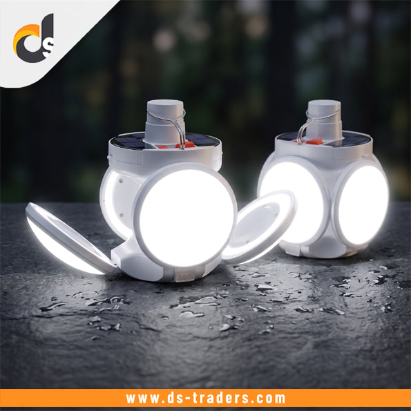 Portable Solar LED Camping Light Bulb