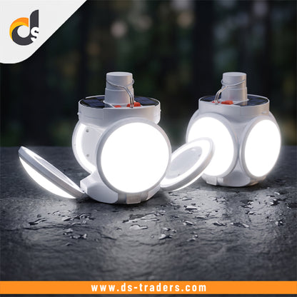 Portable Solar LED Camping Light Bulb