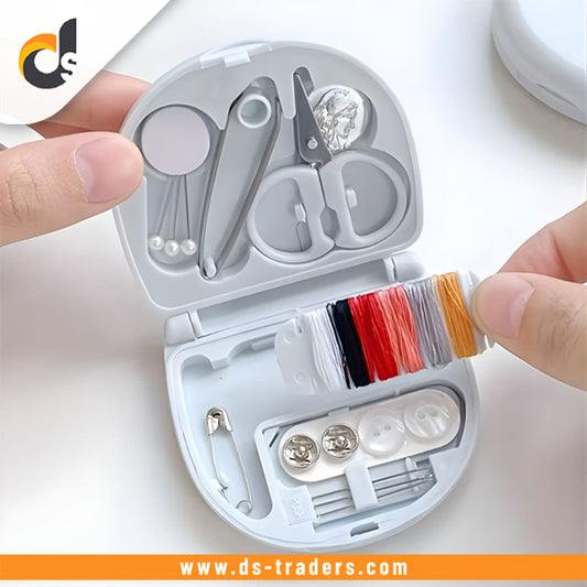 Mini Sewing Kit With Thread Storage Organizer
