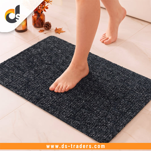 Elegant Black Decorative Room Rug