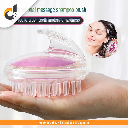 Shampoo Artificial Head Health Massage Comb Brush.