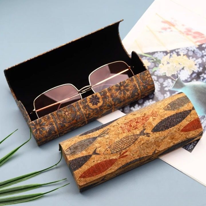 Portable Retro Glasses Storage Case