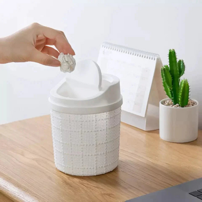 1 PC Mini Trash Table Dustbin