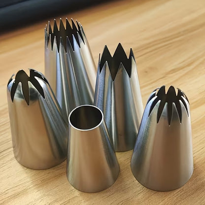 Cake Decorating Set with Steel Nozzles