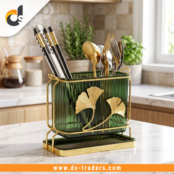 Elegant Acrylic Cutlery Holder Organizer