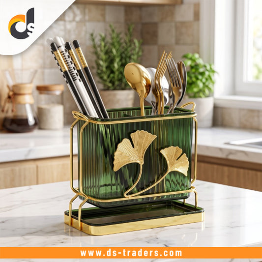Elegant Acrylic Cutlery Holder Organizer