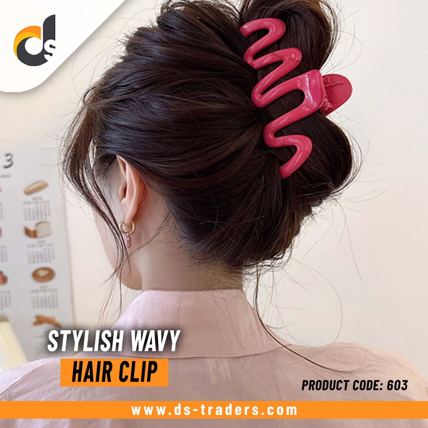 Stylish Wavy Hair Clip