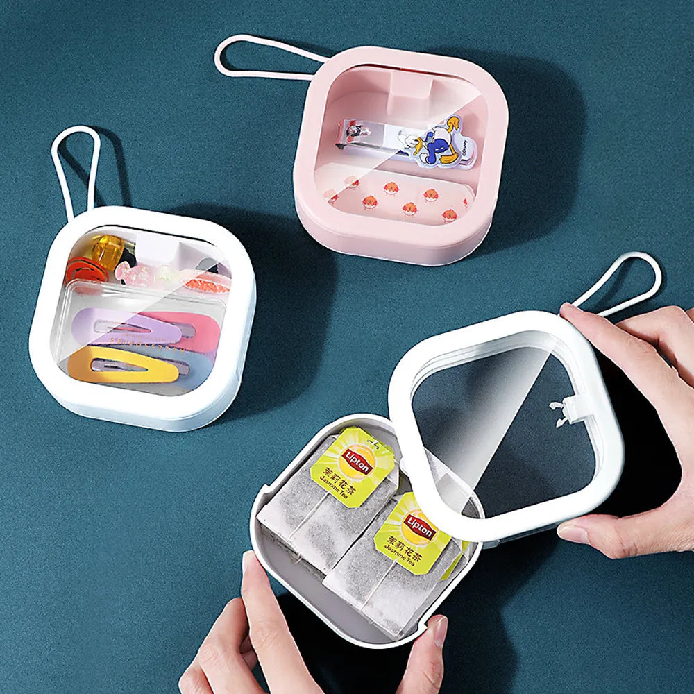 Multifunctional Press Type Accessory Organizer Box