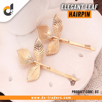 Elegant Leaf Hairpin