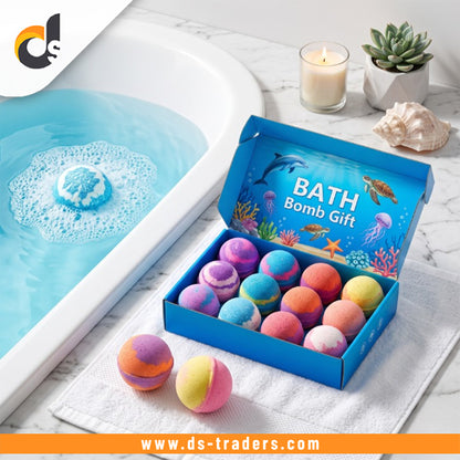 1PCs Colorful Relaxing Bath Bomb Ball