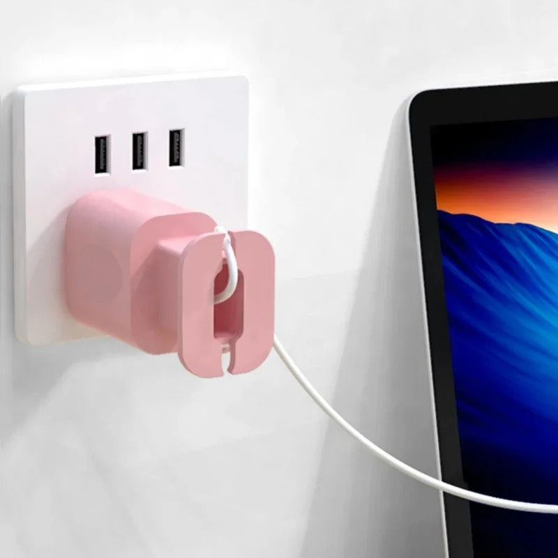 Silicon Charger Protective Case & Data Cable Organizer