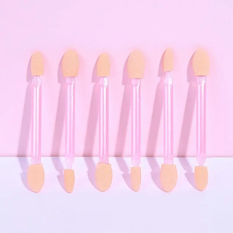 6 Pcs Set Double Head Mini Eyeshadow Brush