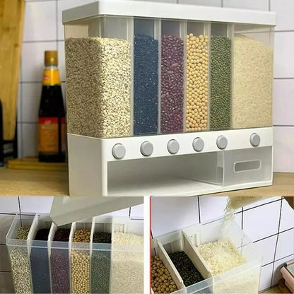 Wall Mounted Cereal & Rice  Dispenser