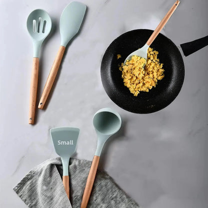 19-Piece Silicone Kitchen Utensil Set