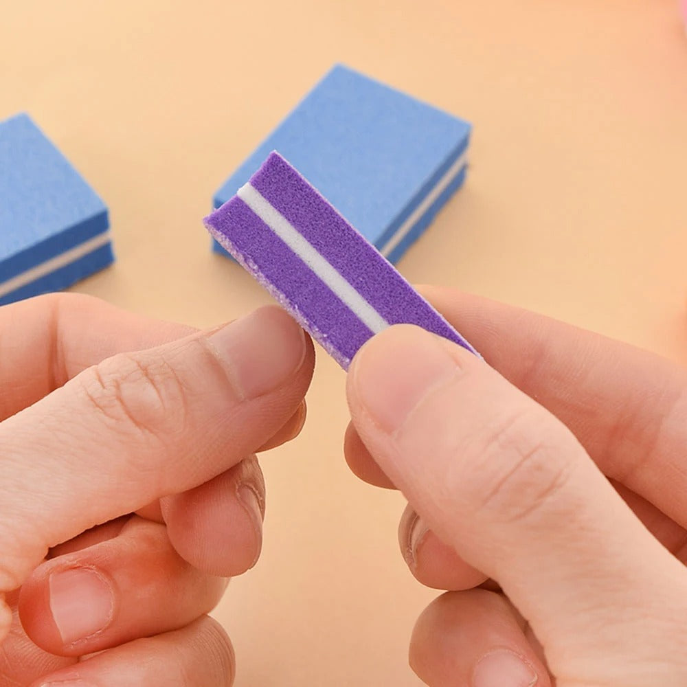 Pack Of 4 - Mini Nail Filer Sponge