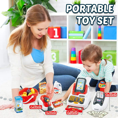 Grocery Store Pretend Play Toy Set