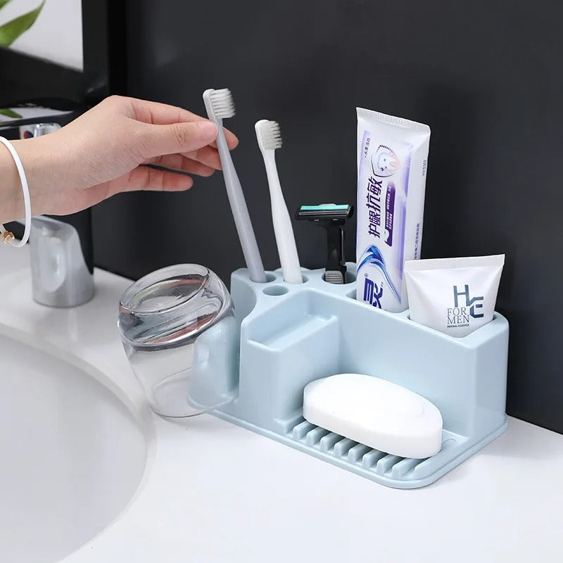 Creative Toothbrush & Soap Holder