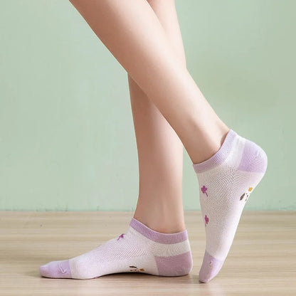 5 Pairs Women's Summer Socks