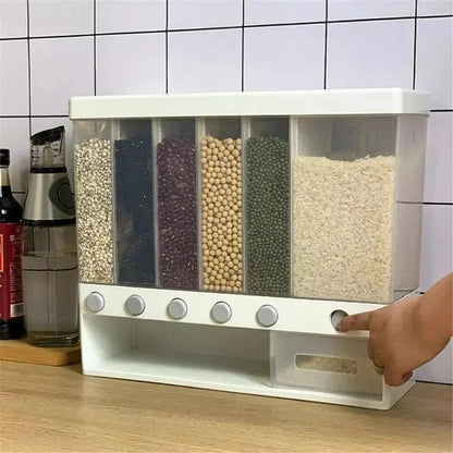 Wall Mounted Cereal & Rice  Dispenser