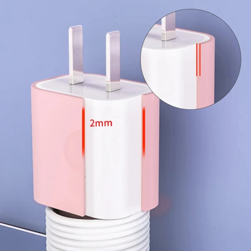 Silicon Charger Protective Case & Data Cable Organizer