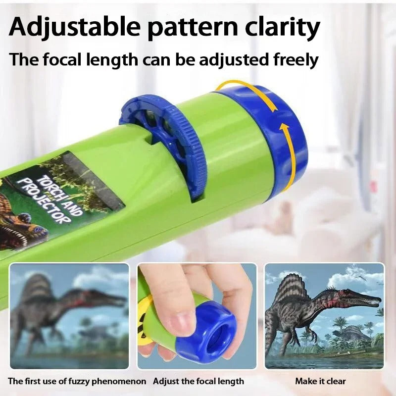 Dinosaur Projector Torch Light Toy