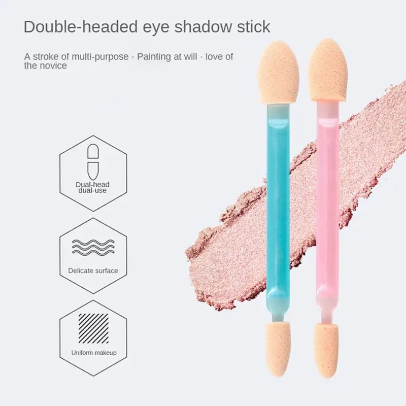 6 Pcs Set Double Head Mini Eyeshadow Brush