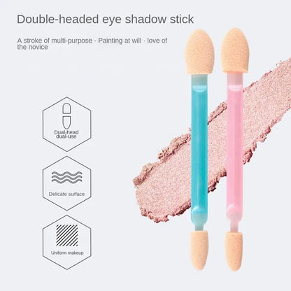 6 Pcs Set Double Head Mini Eyeshadow Brush
