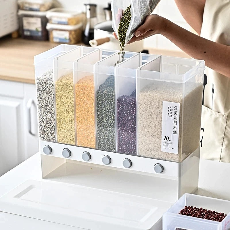 Wall Mounted Cereal & Rice  Dispenser