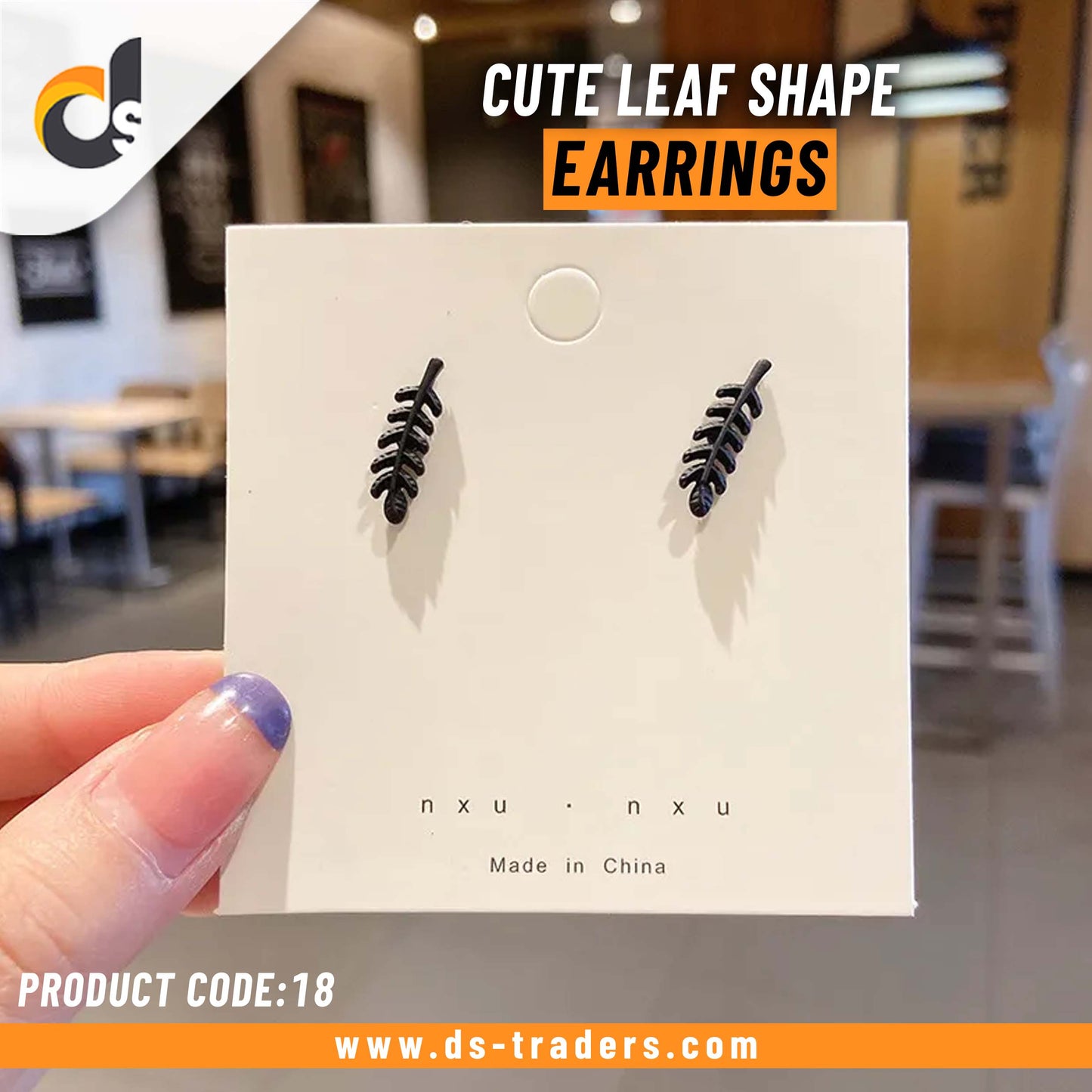 Cute Leaf Shape Earrings