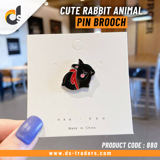 Cute Rabbit Animal Pin Brooch