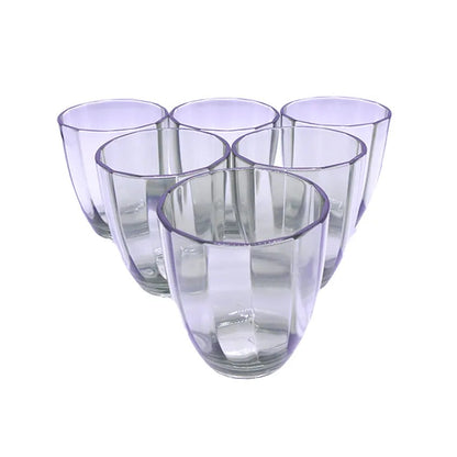 PACK OF 6 - REAL ACRYLIC GLASS
