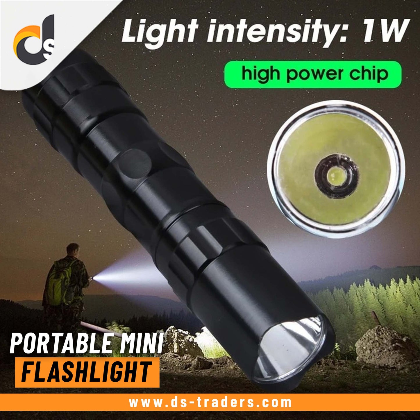 Portable Mini Flashlight Super Bright